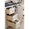 James Martin Vanities De Soto 48in Single Vanity, Bright White w/ 3 CM Charcoal Soapstone Quartz Top 825-V48-BW-3CSP - alternate 6
